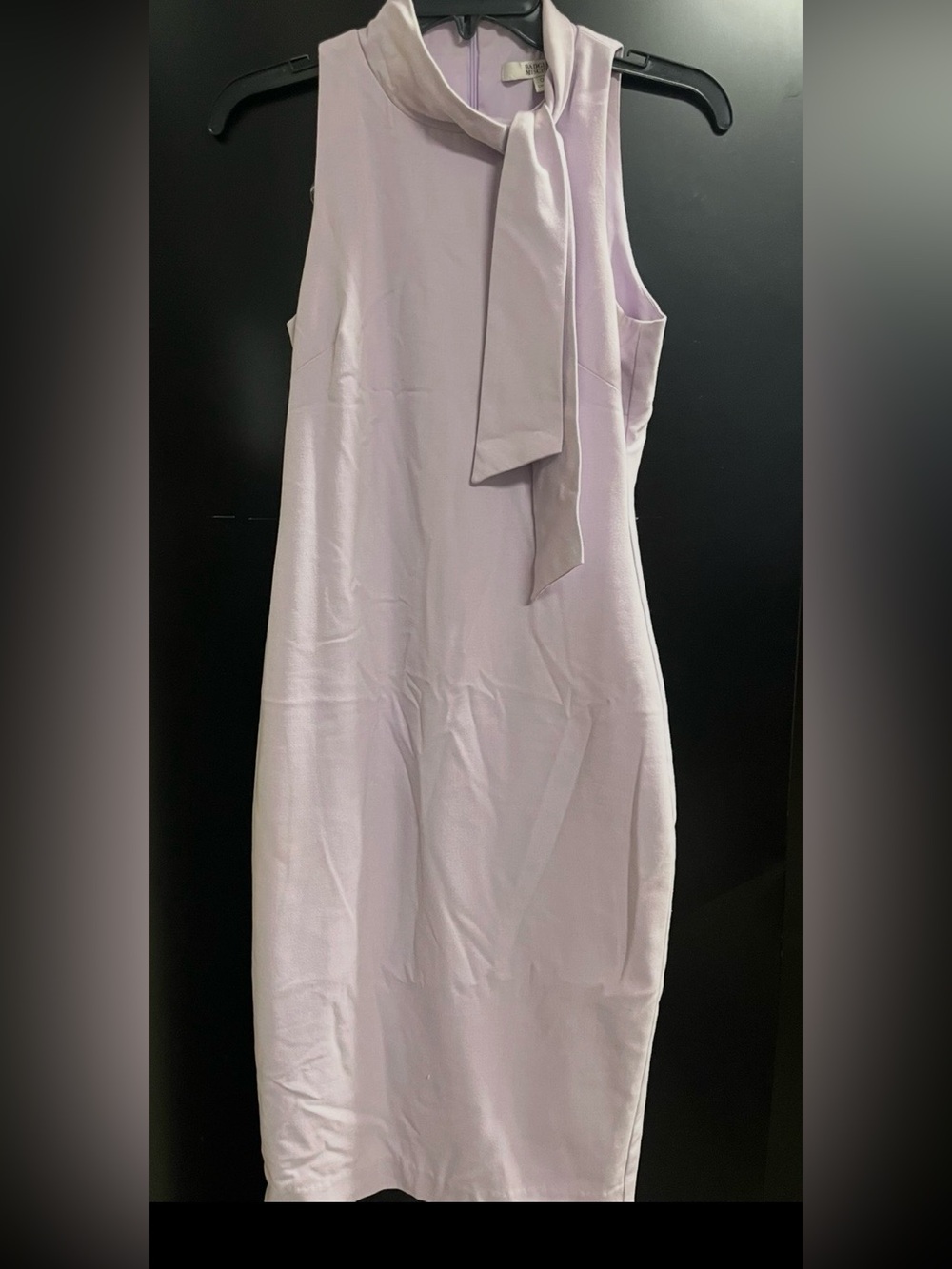 Badgley Mischka Lilac Shift Dress